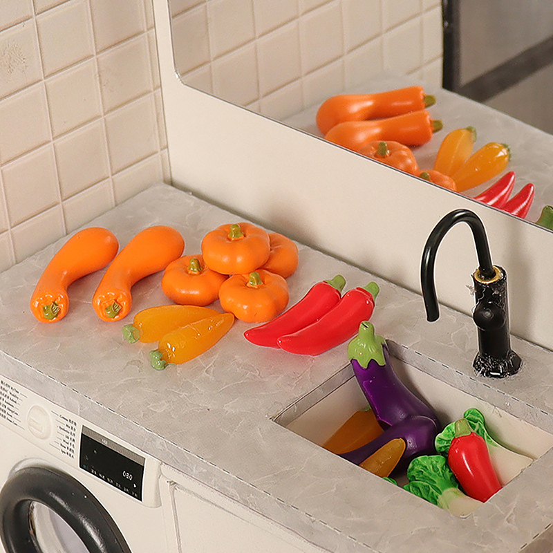 1/12 ドールハウスシミュレーション野菜バスケットセットド - Play Kitchen Set のレビューと価格
