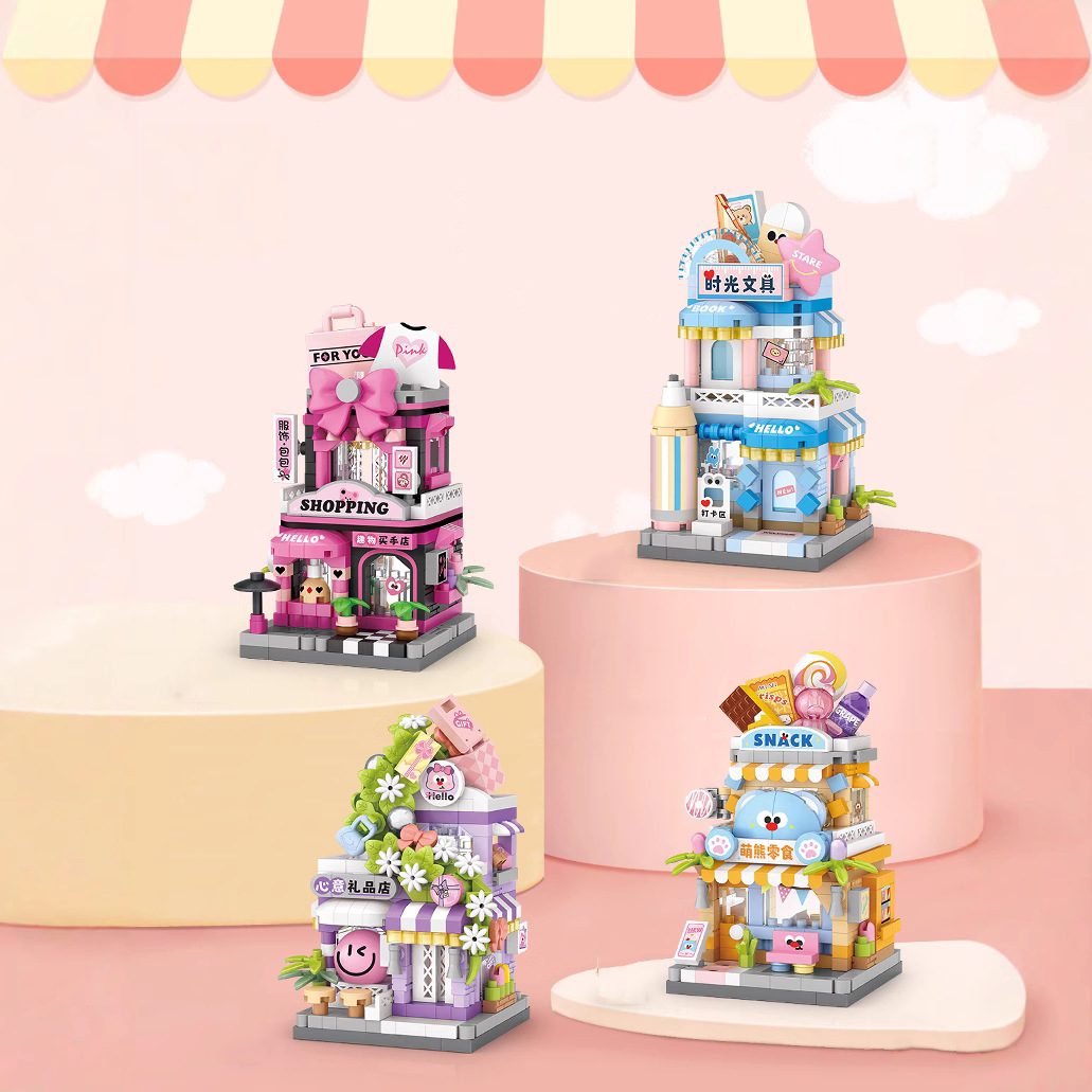シティギフトスナックセレクトショップナノブリックストリートビ - Kids Toys Stores のレビューと価格