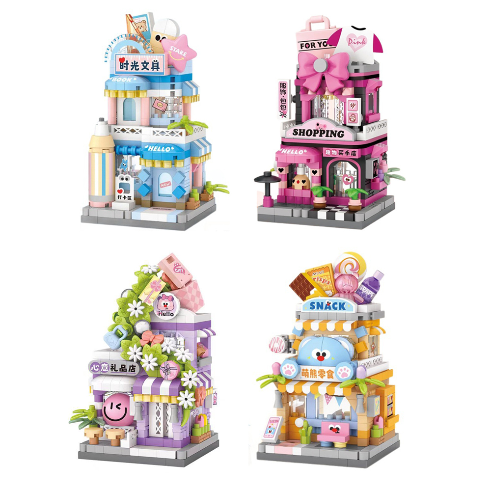 シティギフトスナックセレクトショップナノブリックストリートビ - Kids Toys Stores のレビューと価格