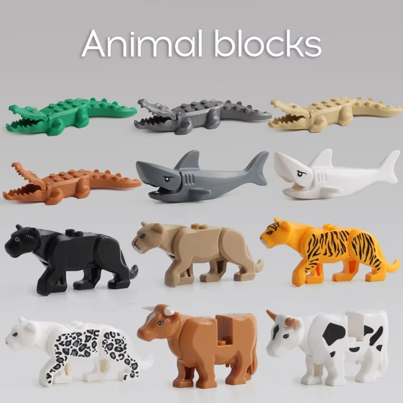 2025年新作 クラシックおもちゃ 積み木 動物ブロック 知 - Kids Toys Christmas 2025 のレビューと価格